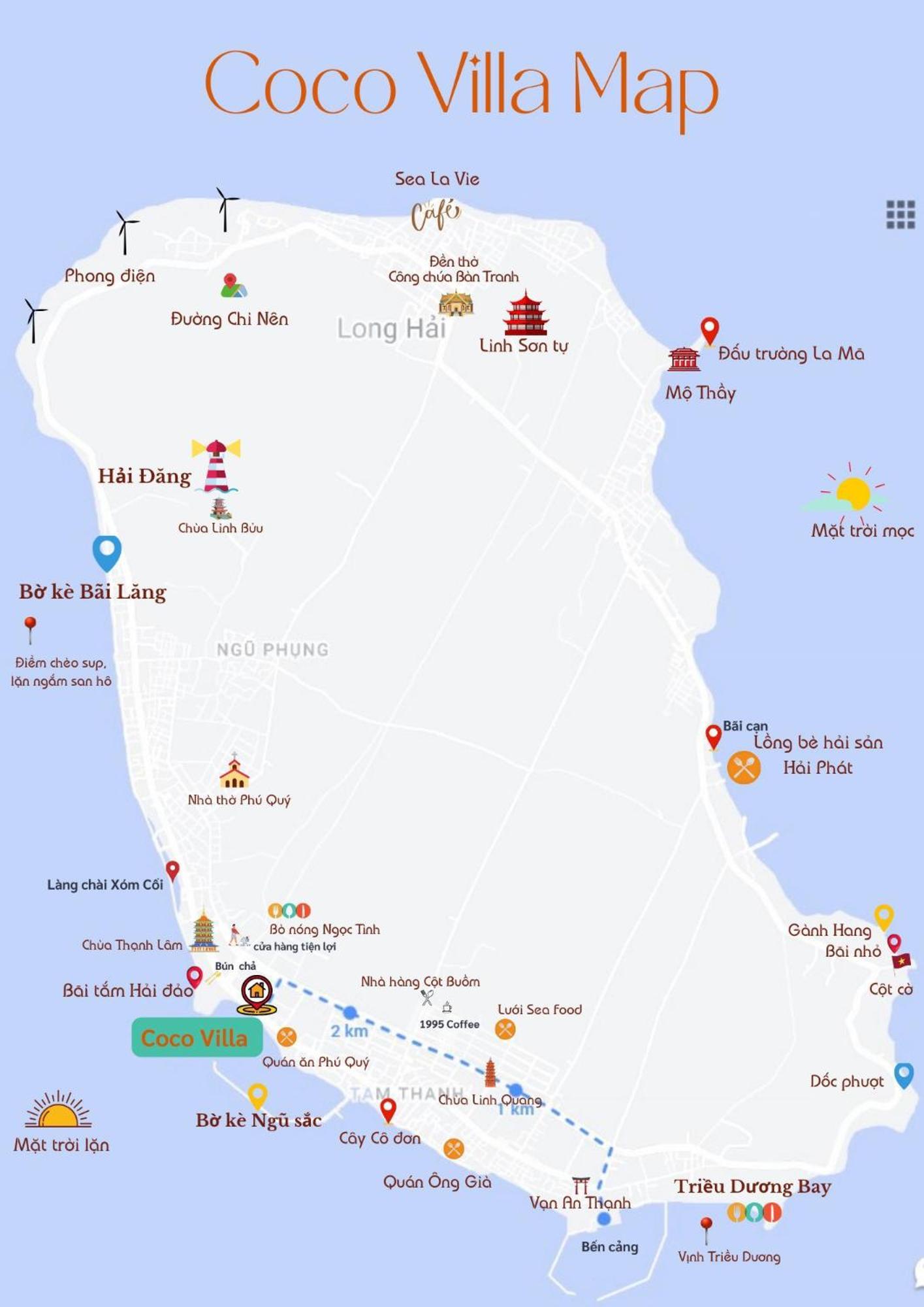 Coco Villa-Dao Phu Quy Cu Lao Thu Kültér fotó